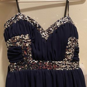 Navy formal dress